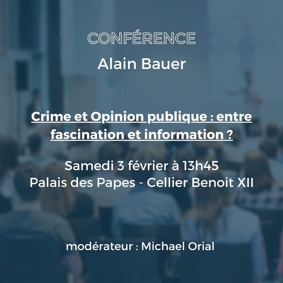 Crime et Opinion publique: entre fascination et information ?